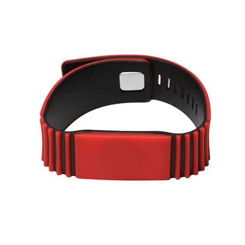 Pulseira de silicone RFID bicolor 5