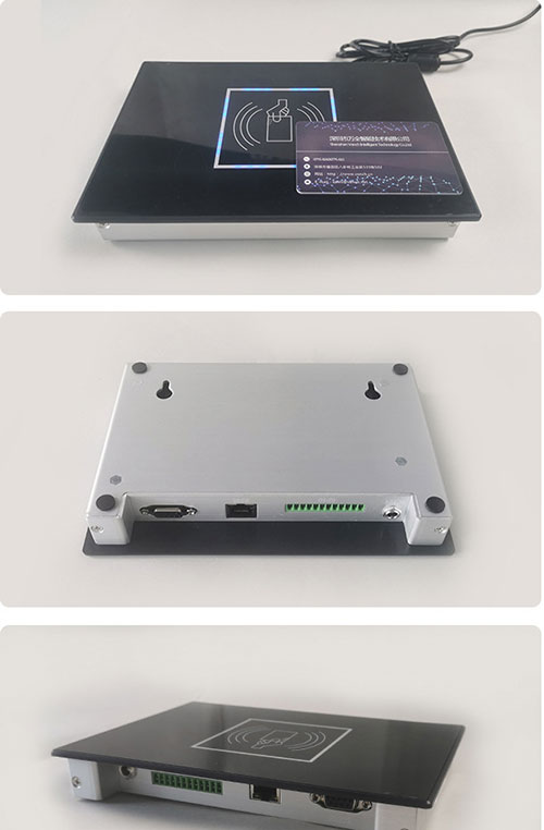 Leitor de cartão de identificação automático UHF RFID para gerenciamento de depósito de varejo, máquina de inventário portátil 2