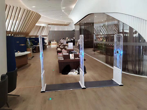 Biblioteca de canais de portão RFID porta de segurança porta de alarme de sala de arquivo 2